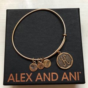 “K” Initial Alex and Ani bangle